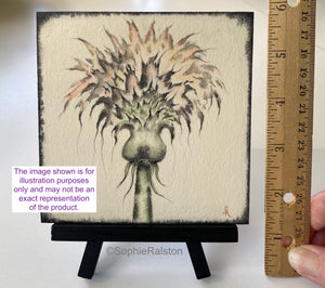 Custom Order for Amy - Original Miniature Watercolor Painting
